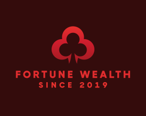 Fortune - Lucky Clover Casino logo design