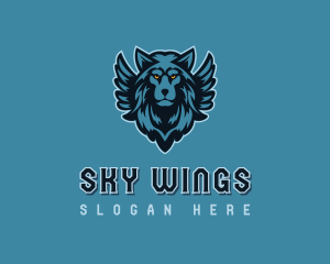 Wolf Wings Gaming logo design