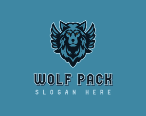 Wolf Wings Gaming logo design