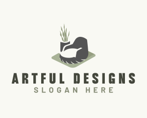 Furniture Chair Decoration logo design