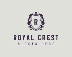 Boutique Royal Crest logo design