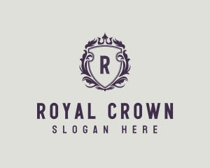 Boutique Royal Crest logo design