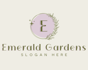 Garden Wreath Boutique logo design