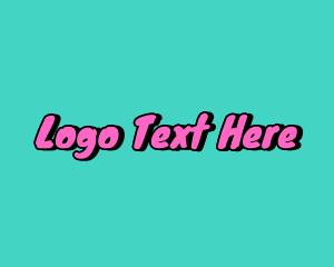 Hobby Store - Retro Pop Art Business logo design