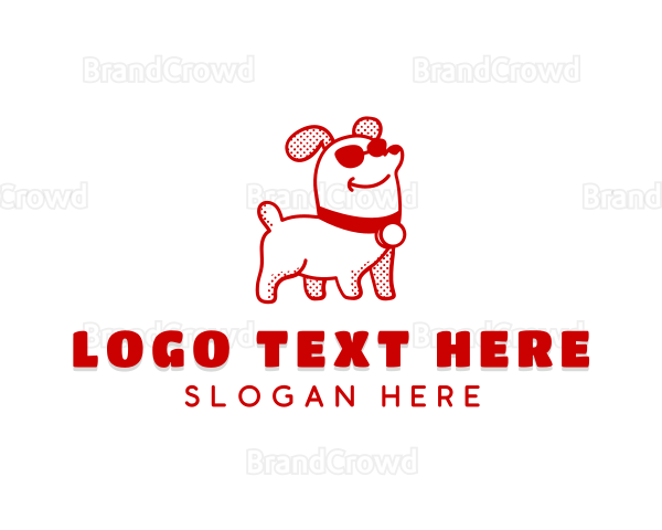 Cool Pet Dog Logo