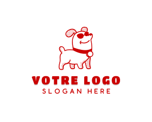 Cool Pet Dog Logo