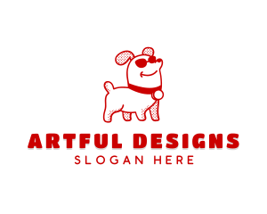 Cool Pet Dog logo design