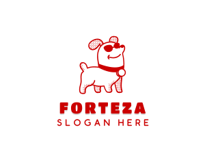 Cool Pet Dog logo design