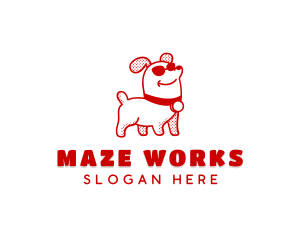 Cool Pet Dog logo design