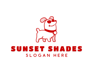 Shades - Cool Pet Dog logo design