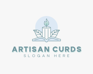 Artisanal Candle Book logo design