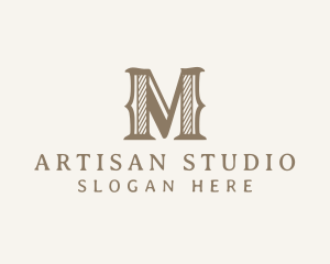 Atelier - Premium Elegant Boutique Letter M logo design