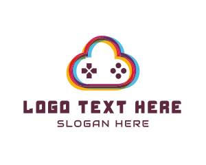 Pad - Game Cloud Controller logo design