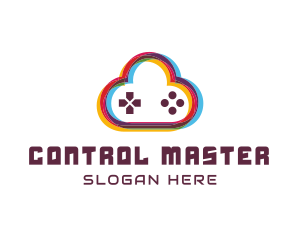 Controller - Game Cloud Controller logo design