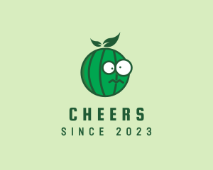 Fresh - Crazy Watermelon Fruit logo design