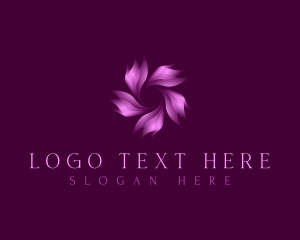 Therapy - Flower Petal Bloom logo design