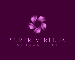 Spa - Flower Petal Bloom logo design