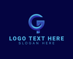 Letter Ge - Business Advetising Agency logo design