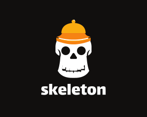 Bellboy Skull logo design