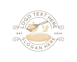 Strainer - Kitchen Strainer Flour logo design