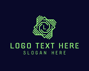 Neon - Digital Tech Network logo design