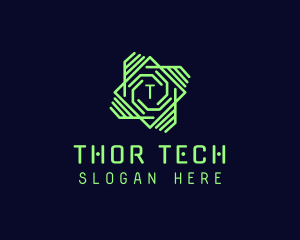 Digital Tech Network logo design