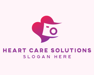 Romantic Photographer Camera logo design