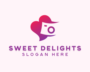 Romantic Photographer Camera logo design