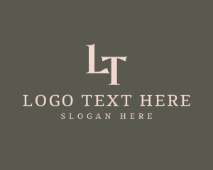 Letter Th - Professional Minimalist Agency logo design