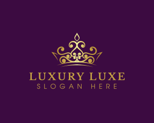 Luxury Crown Monarchy logo design