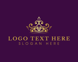 Luxurious - Luxury Crown Monarchy logo design