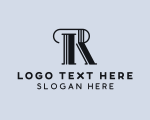 Classic - Classic Paralegal Firm Letter R logo design