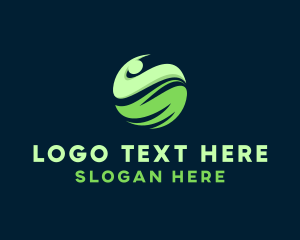 Globe - Green Global Environmental Group logo design