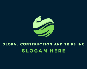 Green Global Environmental Group logo design