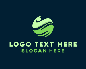 People - Green Global Environmental Group logo design