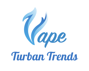 Blue Smoke Vape logo design