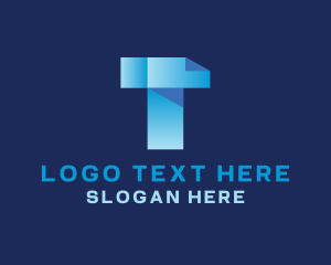 App - Startup Business letter T logo design