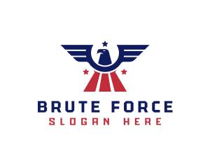 American Air Force Eagle logo design