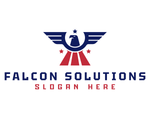 American Air Force Eagle logo design