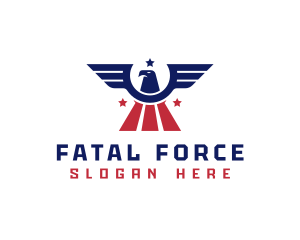 American Air Force Eagle logo design