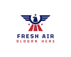 American Air Force Eagle logo design