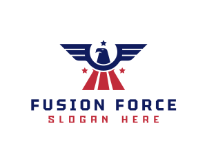 American Air Force Eagle logo design