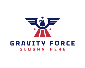 American Air Force Eagle logo design