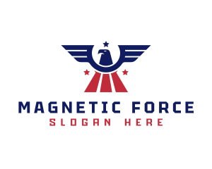 American Air Force Eagle logo design