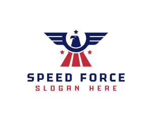 American Air Force Eagle logo design