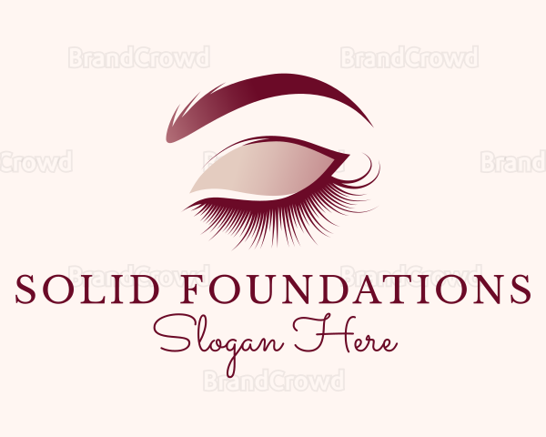 Elegant Eyelashes Eyeshadow Logo