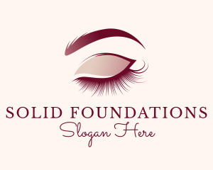 Elegant Eyelashes Eyeshadow Logo