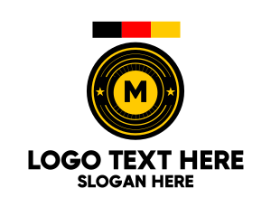 German - German Military Lettermark logo design