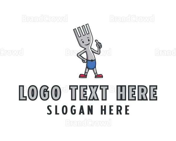 Fork Restaurant Dining Logo