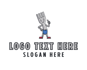 Homecook - Fork Restaurant Dining logo design